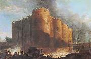 Hubert Robert La Bastille dans les premiers jours de sa demolition Germany oil painting artist